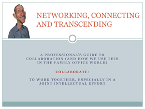 PDF download of a presentation on how to network in business