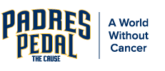 Padres Pedal the Cause Logo