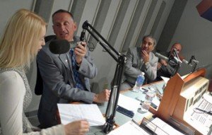 Photo of Mia Muscio and Chancellor Khosla