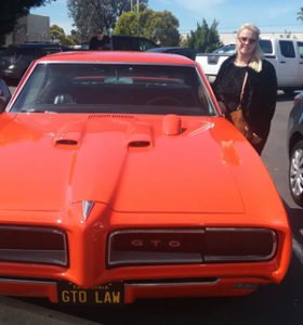 Brenda Geiger with GTO